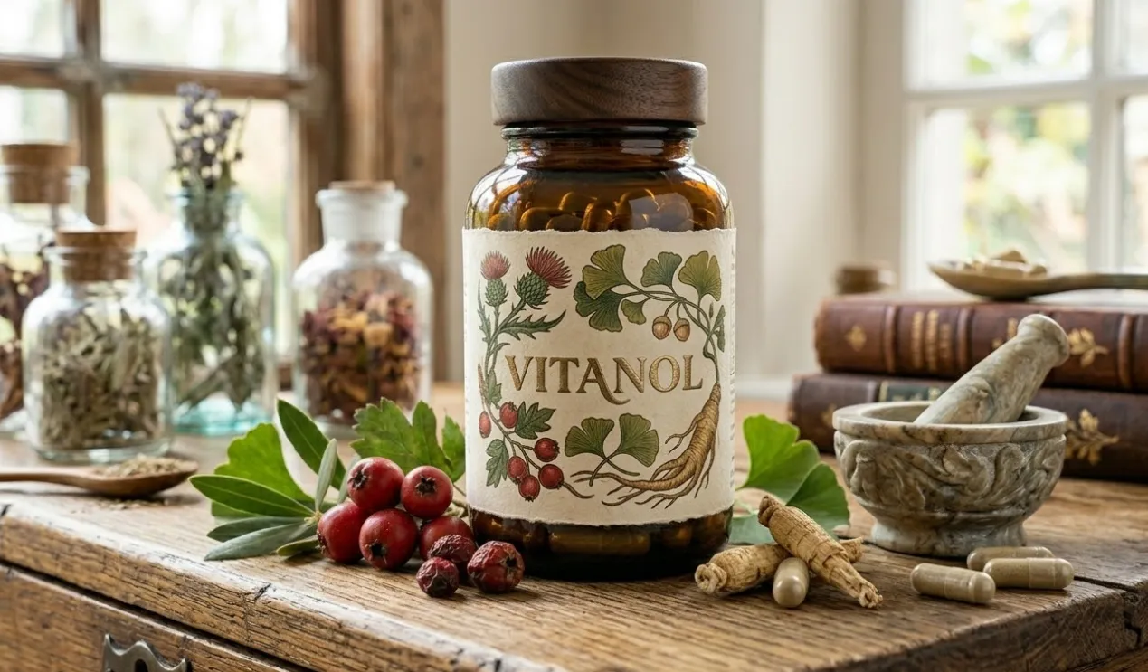 Vitanol plant-based complex packaging